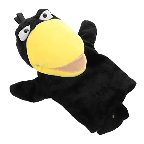 Vaguelly Handpuppen Für Interaktive Cartoon Krähen Handspielzeug Süßes Kuscheltier Für Fantasievolles Und Lernaktivitäten Für Zuhause Schule Und Partys von Vaguelly