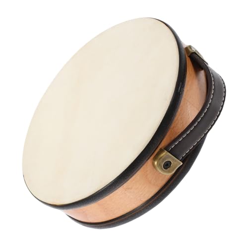 Vaguelly Handtrommel für Orff Instrument mit Musikspielzeug Fördert Sinneswahrnehmung und Motorische Fähigkeiten Leicht und Handlich für Kleine Hände Vaguelly Handtrommel für Orff Instrument mit Musikspielzeug Fördert Sinneswahrnehmung und Motorische Fähigkeiten Leicht und Handlich für Kleine Hände von Vaguelly
