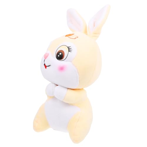 Vaguelly Plüschtier Ausgestopfte Hasenpuppe Maskottchen Zum Chinesischen Neujahr Für Kinder Heimdekoration von Vaguelly