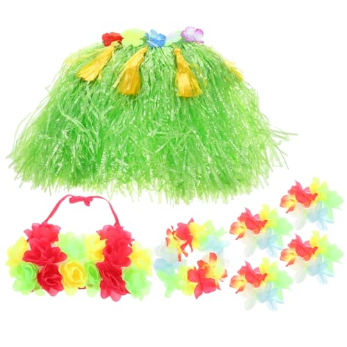 Vaguelly Hawaiian Hula Grasrock Set Für 8 Teiliges Kostü Für Tropische Hula Tänze Perfekte Sommer Party Accessoires Vaguelly Hawaiian Hula Grasrock Set Für 8 Teiliges Kostü Für Tropische Hula Tänze Perfekte Sommer Party Accessoires von Vaguelly