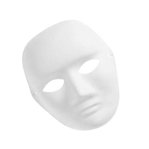 Vaguelly Herren Für Blank Maske DIY Gesicht Weiß Zellstoff Portrait Kostüm Voll Farbe Malerei Vaguelly Herren Für Blank Maske DIY Gesicht Weiß Zellstoff Portrait Kostüm Voll Farbe Malerei von Vaguelly