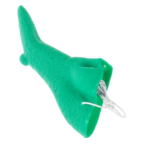 Vaguelly Hexennase Halloween Dekoration Halloween Zaubernase Faschingsnase Lustige Halloween Nase Cosplay-Nase Verkleidet die Nase austauschbare Nasenstütze Vinyl Green von Vaguelly