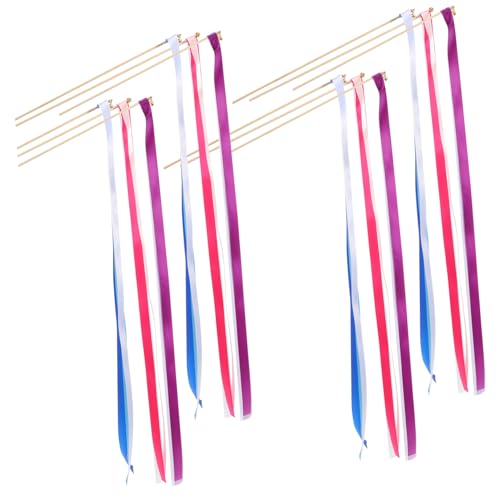 Vaguelly Hochzeitsstäbe Mit Bunten Bändern Und Glocke Glücksstäbchen Für Feierlichkeiten Partybedarf Ideal Für Hochzeiten Und Besondere Anlässe Vaguelly Hochzeitsstäbe Mit Bunten Bändern Und Glocke Glücksstäbchen Für Feierlichkeiten Partybedarf Ideal Für Hochzeiten Und Besondere Anlässe von Vaguelly