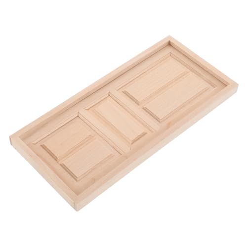 Vaguelly Hölzerne Puppenhaus Minitür DIY Unvollendete Feentür Für Puppenhausmöbel Für Feengarten Und Heimparty Dekorationen Vaguelly Hölzerne Puppenhaus Minitür DIY Unvollendete Feentür Für Puppenhausmöbel Für Feengarten Und Heimparty Dekorationen von Vaguelly