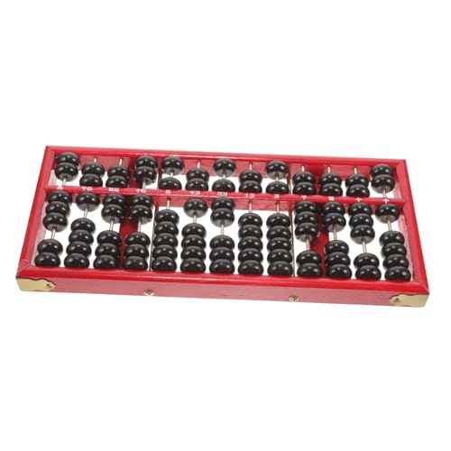 Vaguelly Holz-abakus Mit 13 Spalten Vintage-Stil Mathematik-zählspielzeug Schüler-abakus Zum Lernen von Vaguelly