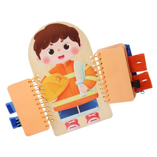Vaguelly Holz Busy Board für Kleinkinder Montessori Lernspielzeug mit Verschiedenen Aktivitäten Motorik und Problemlösungsfähigkeiten für Reisen und Einsatz im Klassenzimmer Vaguelly Holz Busy Board für Kleinkinder Montessori Lernspielzeug mit Verschiedenen Aktivitäten Motorik und Problemlösungsfähigkeiten für Reisen und Einsatz im Klassenzimmer von Vaguelly