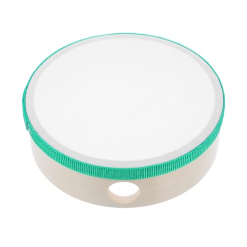 Vaguelly Holz Handtrommel für Einseitiges Percussion Instrument mit für Schule Bühne und Musikveranstaltungen Fördert Hand Auge Koordination und Kreativität Vaguelly Holz Handtrommel für Einseitiges Percussion Instrument mit für Schule Bühne und Musikveranstaltungen Fördert Hand Auge Koordination und Kreativität von Vaguelly