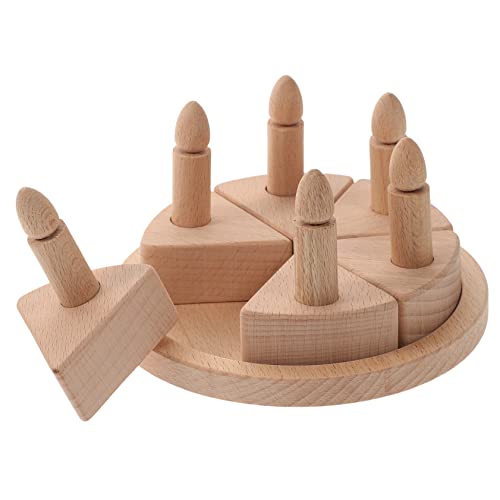 Vaguelly Holz Kuchen Geburtstagskuchen Ornament Pädagogisches Schneidspielzeug für Fördert Feinmotorik und Kreativität Geeignet für Mädchen und Jungen Realistisches Design Vaguelly Holz Kuchen Geburtstagskuchen Ornament Pädagogisches Schneidspielzeug für Fördert Feinmotorik und Kreativität Geeignet für Mädchen und Jungen Realistisches Design von Vaguelly