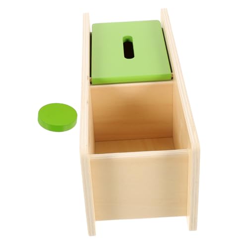 Vaguelly Holz Münzbox für Lernspielzeug Hand Augen Koordination und Feinmotorik Pädagogisches für Kleinkinder Montessori Inspiriert Vaguelly Holz Münzbox für Lernspielzeug Hand Augen Koordination und Feinmotorik Pädagogisches für Kleinkinder Montessori Inspiriert von Vaguelly