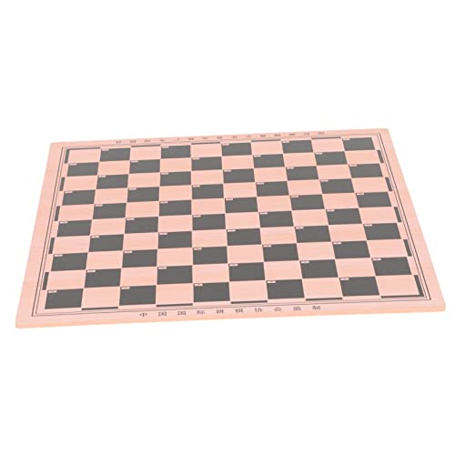 Vaguelly Holz Schachbrett Doppelseitiges Spielbrett für Erwachsene für Schachturniere und Freizeitspiele Praktisch und Dekorativ Vaguelly Holz Schachbrett Doppelseitiges Spielbrett für Erwachsene für Schachturniere und Freizeitspiele Praktisch und Dekorativ von Vaguelly