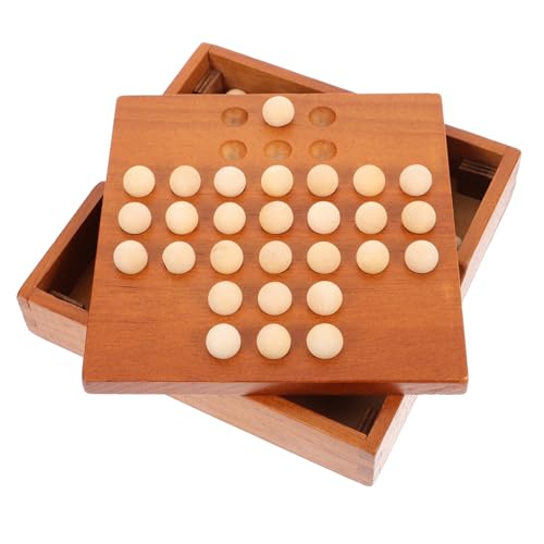 Vaguelly Holz Schachspiel Einzelnes Brettspiel für Familien Sicheres und Pädagogisches für und Große Perfektes für Brettspiel Enthusiasten Vaguelly Holz Schachspiel Einzelnes Brettspiel für Familien Sicheres und Pädagogisches für und Große Perfektes für Brettspiel Enthusiasten von Vaguelly