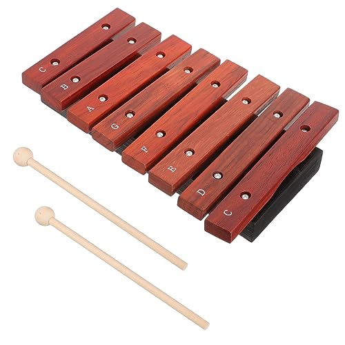 Vaguelly Holz-xylophon für Junge Mädchen mit Schlägel Musikinstrument Musikalischen Entwicklung und Hand-Augen-koordination für Kleinkinder und Anfänger Vaguelly Holz-xylophon für Junge Mädchen mit Schlägel Musikinstrument Musikalischen Entwicklung und Hand-Augen-koordination für Kleinkinder und Anfänger von Vaguelly