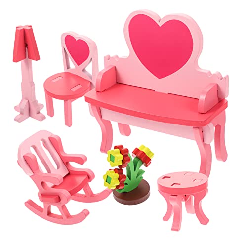 Vaguelly Holzbausatz Mädchen DIY Pädagogisches Puzzle Modell Bunte Holzbausteine mit Glatten Kanten Fördert Feinmotorik Geduld und Kreativität Dekoratives Montage für Kinderzimmer und Vaguelly Holzbausatz Mädchen DIY Pädagogisches Puzzle Modell Bunte Holzbausteine mit Glatten Kanten Fördert Feinmotorik Geduld und Kreativität Dekoratives Montage für Kinderzimmer und von Vaguelly