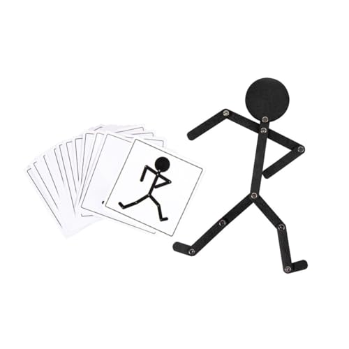 Vaguelly Holzfigur Puzzle Kleine Holzpuzzle Lernspielzeug Frühförderung Feinmotorik Sicheres Material von Vaguelly