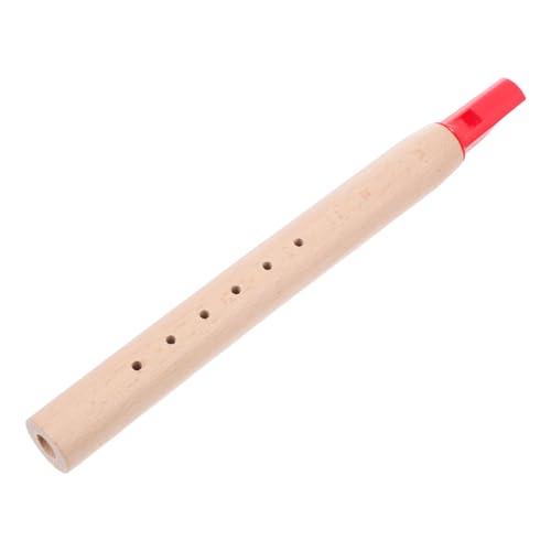 Vaguelly Holzflöte für Musikinstrument aus Buchenholz Lernspielzeug für Junge Mädchen Sechs Loch Flöte Rot Handgefertigtes Holzspielzeug zur des Musikalischen Talents Vaguelly Holzflöte für Musikinstrument aus Buchenholz Lernspielzeug für Junge Mädchen Sechs Loch Flöte Rot Handgefertigtes Holzspielzeug zur des Musikalischen Talents von Vaguelly