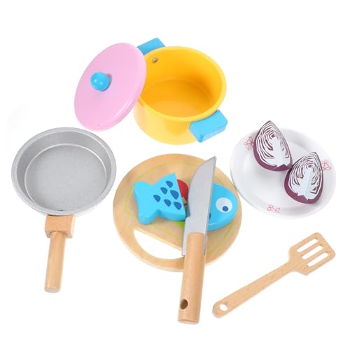 Vaguelly Montessori Spielzeug Baby Holzspielzeug Kochset Für Mini Küchenutensilien Set Für Rollenspiele Realistisches Kochspielzeug Für Kreative Küchenspiele Ideal Als Für Kleinkinder Und Kinderküche Vaguelly Montessori Spielzeug Baby Holzspielzeug Kochset Für Mini Küchenutensilien Set Für Rollenspiele Realistisches Kochspielzeug Für Kreative Küchenspiele Ideal Als Für Kleinkinder Und Kinderküche von Vaguelly