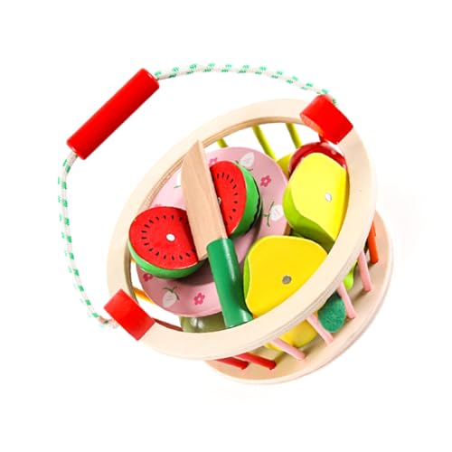 Vaguelly Sichere Spielzeit – 1 Set Obstschneidespielzeug Aus Holz Lernspielzeug Mit Aufbewahrungseimer Für Kinder Vaguelly Sichere Spielzeit – 1 Set Obstschneidespielzeug Aus Holz Lernspielzeug Mit Aufbewahrungseimer Für Kinder von Vaguelly
