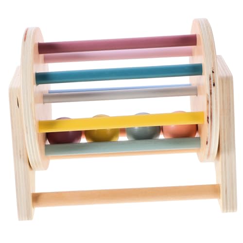 Vaguelly Holzspielzeug Textil Trommel Kognitive und Hand Augen Koordination für Junge Mädchen und Kleinkinder für Spielerisches Lernen und Sensorische Entdeckung Vaguelly Holzspielzeug Textil Trommel Kognitive und Hand Augen Koordination für Junge Mädchen und Kleinkinder für Spielerisches Lernen und Sensorische Entdeckung von Vaguelly
