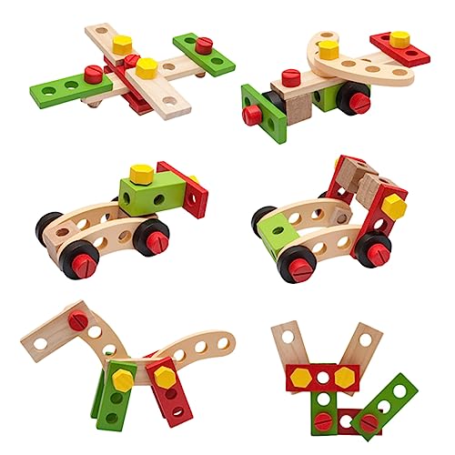 Vaguelly Werkzeugset Für Jungen Und Mädchen Aus Holz Demontagespielzeug Für Jungen Werkzeugset Box Baby-spielzeugset Mit Muttern Und Bolzen Vaguelly Werkzeugset Für Jungen Und Mädchen Aus Holz Demontagespielzeug Für Jungen Werkzeugset Box Baby-spielzeugset Mit Muttern Und Bolzen von Vaguelly