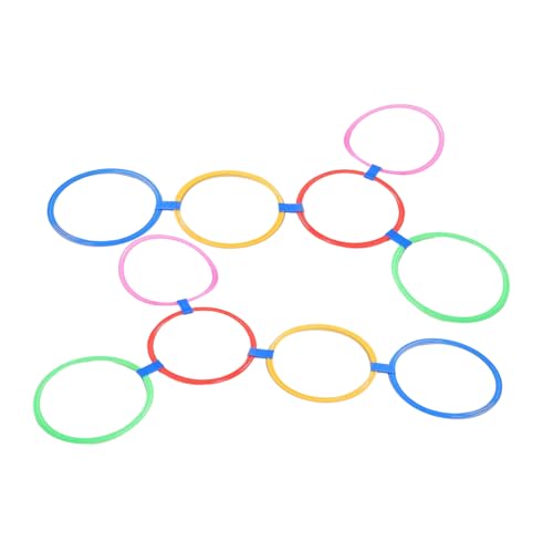 Vaguelly Hopscotch Ringe Set mit Steckverbindungen Teilig Sensorisches Integrationstraining Koordination Balance Innen Außen Spielplatz Vaguelly Hopscotch Ringe Set mit Steckverbindungen Teilig Sensorisches Integrationstraining Koordination Balance Innen Außen Spielplatz von Vaguelly
