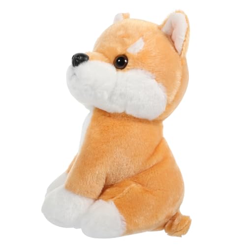 Vaguelly Hundeknochen Mittlere Hunde Plüsch Hund Hübscher Hockender Üschhund Ausgestopfte Cartoon Hundepuppe Gemütliches Kuscheltier Für Und Perfektes Für Hundeliebhaber Weich Und Langlebig von Vaguelly