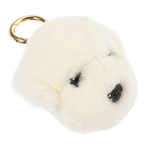 Vaguelly Hündchen-Puppe-Anhänger für Hund Beiß für Welpen Hundezubehör plüschhund car Decoration Auto Dekoration Plüsch Hundespielzeug hängendes Plüschtier Hardware- Weiß Vaguelly Hündchen-Puppe-Anhänger für Hund Beiß für Welpen Hundezubehör plüschhund car Decoration Auto Dekoration Plüsch Hundespielzeug hängendes Plüschtier Hardware- Weiß von Vaguelly