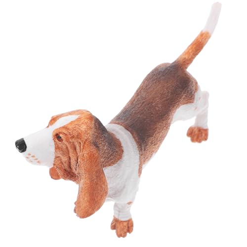 Vaguelly Cartoon Hund Figurine Basset Hund Statue Kreative Welpen Modell Für Zimmer Vaguelly Cartoon Hund Figurine Basset Hund Statue Kreative Welpen Modell Für Zimmer von Vaguelly