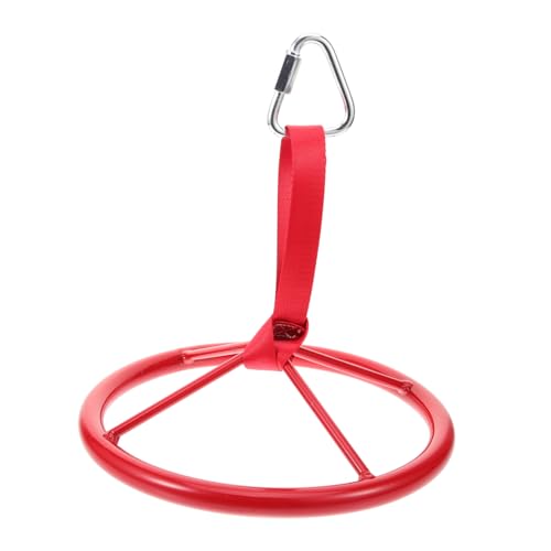 Vaguelly Indoor Fitness Ring für Robuster Sportgriff Geeignet für Outdoor Aktivitäten und Klettertraining für Spielplatz und Garten Motiviert zur Körperlichen Betätigung von Vaguelly