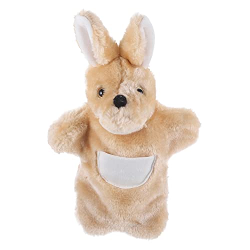 Vaguelly Interaktive Tier Handpuppe aus Weichem Plüsch für Kuscheliges Puppenspielzeug zur Eltern Junge Mädchen Interaktion Waschbar Fördert Kommunikation und Kreative Rollenspiele von Vaguelly