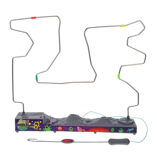 Vaguelly Interaktives Elektrisches Labyrinthspielzeug für Tragbares DIY Lernspiel mit Elektrischem Impulsschock Fördert Konzentration Kognitive Fähigkeiten und Naturwissenschaftliches Vaguelly Interaktives Elektrisches Labyrinthspielzeug für Tragbares DIY Lernspiel mit Elektrischem Impulsschock Fördert Konzentration Kognitive Fähigkeiten und Naturwissenschaftliches von Vaguelly