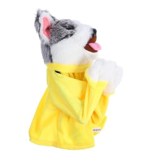 Vaguelly Hundespielzeug Interaktives Handpuppenspielzeug Üsch Hund Handpuppe Für Geschichtenerzählen Und Und Familien Ohne Batterien Spaßige Handpuppe Für Kreatives von Vaguelly