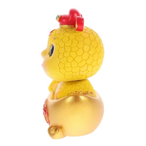 Vaguelly Goldene Bobblehead Figur Feng Shui Ornament Resin Für Auto Schreibtisch Und Wohnbereich Im Jahr Dekorative Skulptur Für Zuhause Vaguelly Goldene Bobblehead Figur Feng Shui Ornament Resin Für Auto Schreibtisch Und Wohnbereich Im Jahr Dekorative Skulptur Für Zuhause von Vaguelly