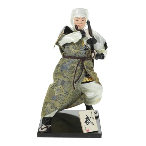 Vaguelly Schreibtisch-Ornamente Fürs Büro Japanische Samurai-Ornamente Statue Puppen Im Japanischen Stil von Vaguelly