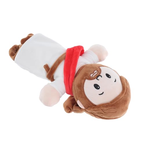 Vaguelly Jesus Plüschfigur Kuscheltier für Religiöse für Weihnachten Taufe und Ostern Weiches und Beruhigendes für Dekoration und Entspannung von Vaguelly
