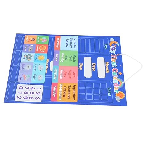Vaguelly Jungs Tageskalender Für Vorschulkinder Saison Bildungsdiagramm Wetter- Und Jahreszeitenkalender Kleinkinder Pädagogisches Lernen Planke Hey Blue Beschichtetes Papier Vaguelly Jungs Tageskalender Für Vorschulkinder Saison Bildungsdiagramm Wetter- Und Jahreszeitenkalender Kleinkinder Pädagogisches Lernen Planke Hey Blue Beschichtetes Papier von Vaguelly