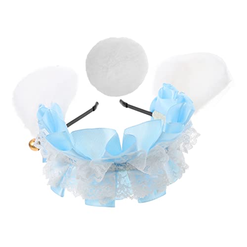 Vaguelly Kaninchenohren Kopfbedeckung Set mit Lustiges Kostüm Accessoire für Karneval Halloween und Kostümpartys Einzigartiges Design für Kreative Auftritte Vaguelly Kaninchenohren Kopfbedeckung Set mit Lustiges Kostüm Accessoire für Karneval Halloween und Kostümpartys Einzigartiges Design für Kreative Auftritte von Vaguelly