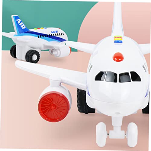 Vaguelly Kinderflugzeug Drehendes Passagierflugzeug Modell aus Robustem für Kleinkinder Fördert Feinmotorik Vorstellungskraft und Hand Auge Koordination Langlebig und Detailreich Gestaltet Vaguelly Kinderflugzeug Drehendes Passagierflugzeug Modell aus Robustem für Kleinkinder Fördert Feinmotorik Vorstellungskraft und Hand Auge Koordination Langlebig und Detailreich Gestaltet von Vaguelly