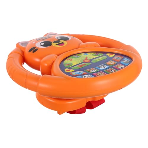 Vaguelly Kinderlenkradspielzeug Realistisches Simulationsspielzeug zur Motorischen und Kognitiven Tragbares Lernspiel für Junge Mädchen und Kleinkinder für Heim Außenaktivitäten von Vaguelly