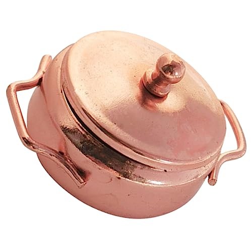 Vaguelly Kindersimulationstöpfe Ornamente Mini-Herde Minikocher Aus Metall Fröhliche Miniaturtöpfe Mini-kochgeschirr Für Miniaturtöpfe Für Die Küche Mini-Topf Legierung Rose Gold Vaguelly Kindersimulationstöpfe Ornamente Mini-Herde Minikocher Aus Metall Fröhliche Miniaturtöpfe Mini-kochgeschirr Für Miniaturtöpfe Für Die Küche Mini-Topf Legierung Rose Gold von Vaguelly