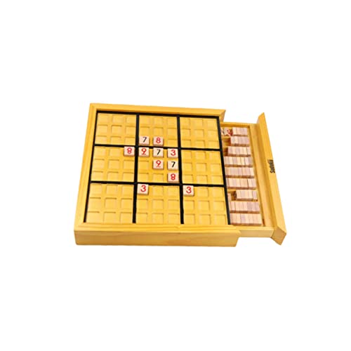Vaguelly Klassisches Sudoku Holzspiel für Erwachsene und Intelligentes Tischrätsel für DIY Partys Knifflige Herausforderungen für Ganze Familie Vaguelly Klassisches Sudoku Holzspiel für Erwachsene und Intelligentes Tischrätsel für DIY Partys Knifflige Herausforderungen für Ganze Familie von Vaguelly