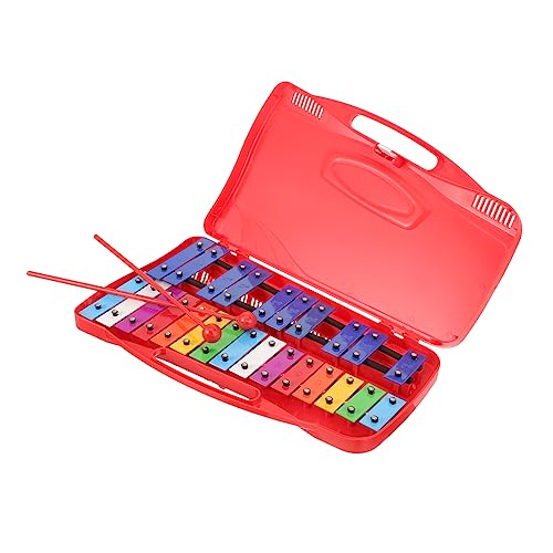 Vaguelly Sicheres 25-ton-Glockenspiel-xylophon Für Kinder – Entwickeln Sie Musikalische Fähigkeiten Spielen Sie Jederzeit Und Überall von Vaguelly