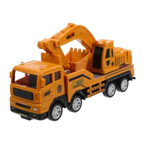 Vaguelly Kleinwagen für Robuster Baustellenfahrzeug Modell Simulationsspielzeug für Ingenieure Fördert Hand Augen Koordination und Praktische Fähigkeiten Hochwertiges Sicheres Material für von Vaguelly