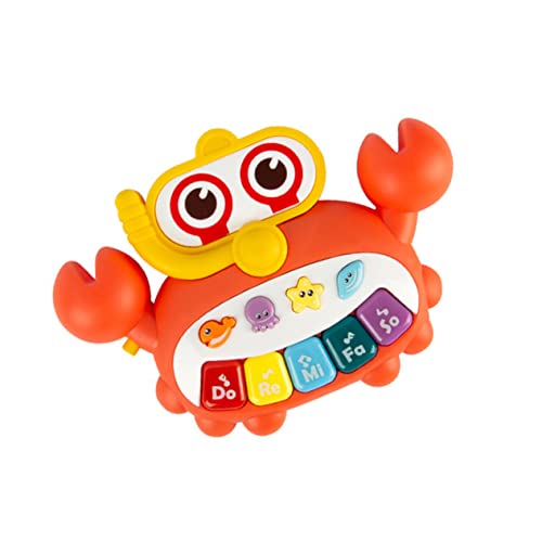 Vaguelly Krabben elektronische Orgel spielmatte sensorisches Babyspielzeug für kinderspielzeug Musikalisches Babyspielzeug interaktives Klavierspielzeug Plastik Vaguelly Krabben elektronische Orgel spielmatte sensorisches Babyspielzeug für kinderspielzeug Musikalisches Babyspielzeug interaktives Klavierspielzeug Plastik von Vaguelly