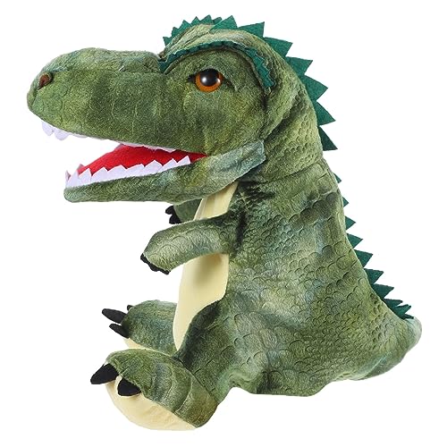 Vaguelly Kreative Dinosaurier Handpuppe aus Plüsch Interaktives für Eltern Junge Mädchen Bindung Niedliches Dino Design für Spiel und Lernen von Vaguelly