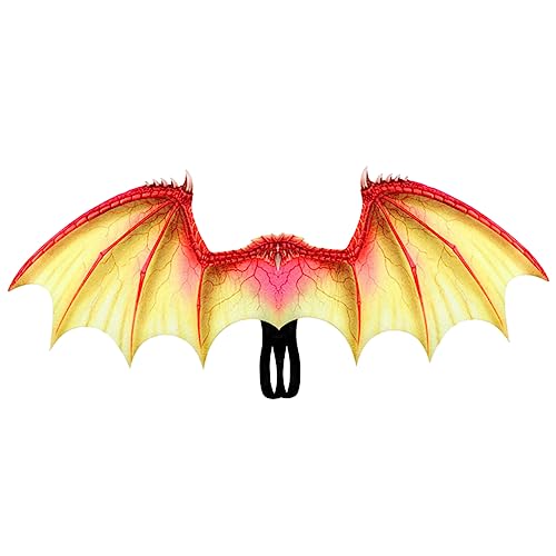 Vaguelly Kreative Drachenflügel Kostüm für Halloween und Cosplay Leicht und Detailreich für Kostümpartys und Fotospaß Vaguelly Kreative Drachenflügel Kostüm für Halloween und Cosplay Leicht und Detailreich für Kostümpartys und Fotospaß von Vaguelly