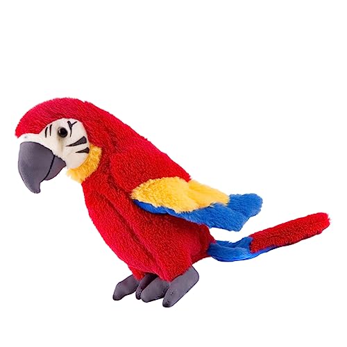 Vaguelly Kreatives Plüschspielzeug Imitation Papagei Puppe Für Lustiges Kuscheltier Zufälliger Farbe Als Hühnerornament Oder Home Ornament Verwendbar von Vaguelly