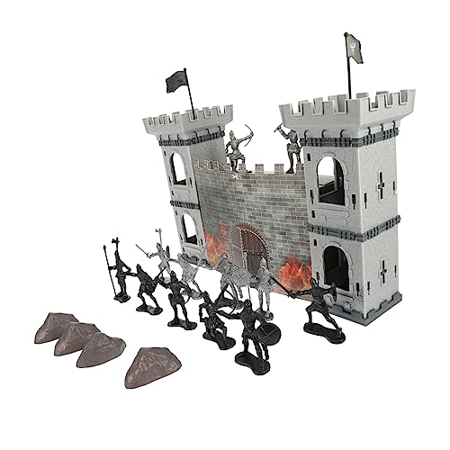 Vaguelly Kreatives Soldatenspielzeug Set Teiliges Antikes Kriegsmodell mit Ritterpferd und Belagerungswagen Robustes Kindersicheres Militärfiguren Spielset für Fantasievolles und Sammeln Vaguelly Kreatives Soldatenspielzeug Set Teiliges Antikes Kriegsmodell mit Ritterpferd und Belagerungswagen Robustes Kindersicheres Militärfiguren Spielset für Fantasievolles und Sammeln von Vaguelly