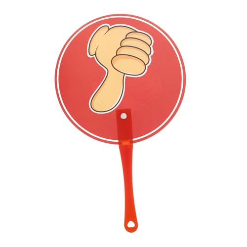Vaguelly Handheld-stoppschild Unterrichtsmaterial Für Schilder Antwortwerkzeuge Eventmanagement Daumen Hoch Schülerwerkzeuge Abstimmung von Vaguelly