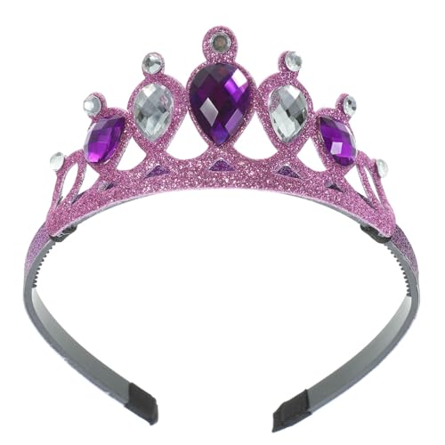 Vaguelly Krone Strass Haarschmuck Für ädchen Prinzessinnen Diadem Party Haaraccessoire Für Geburtstagsfeiern Krone Stirnband Für von Vaguelly