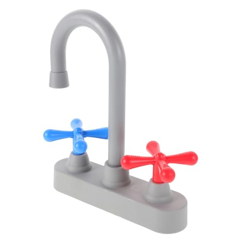 Vaguelly Küchenhahn Nachahmung Eines Wasserhahns Simulation Wasserhahn Geschirrspülspielzeug Zubehör Spielhahn Für Rollenspiel Küchenhahn Küchenspielzeug Aus Kunststoff von Vaguelly